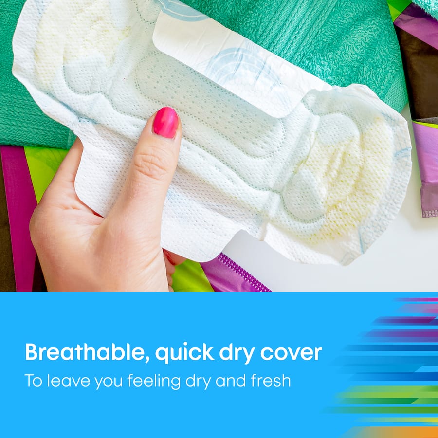 U By Kotex Ultrathins Sport Pads Regular With Wings 12pack