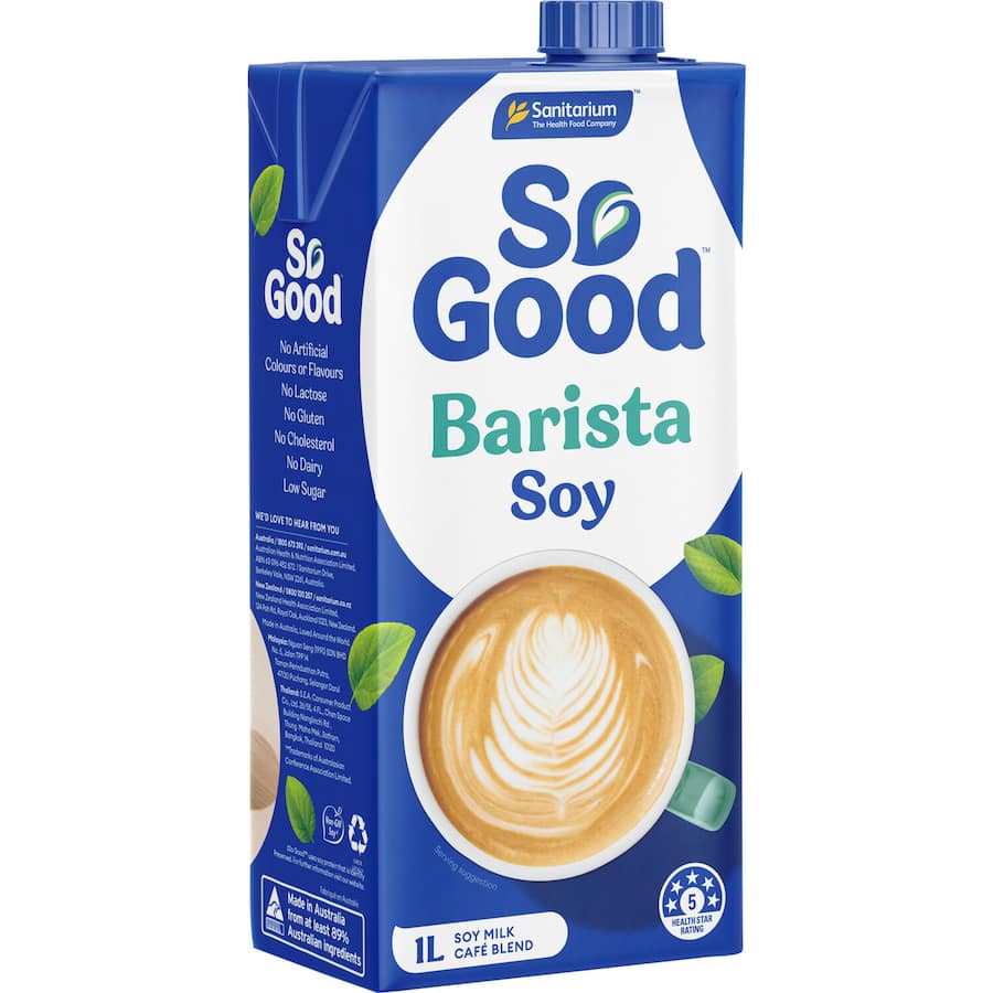 So Good Soy Milk Barista Carton 1L