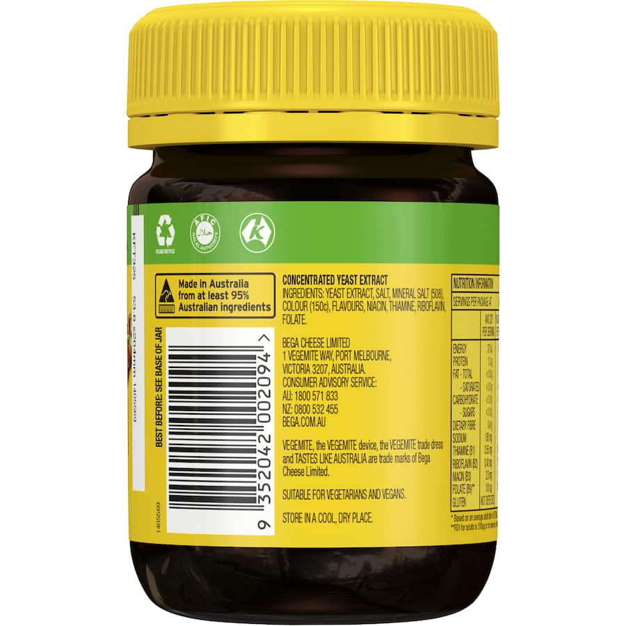 Vegemite Yeast Spread Gluten Free 235g
