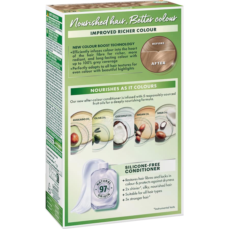 Garnier Nutrisse Hair Colour Medium Ash Blonde 8.13 1pack