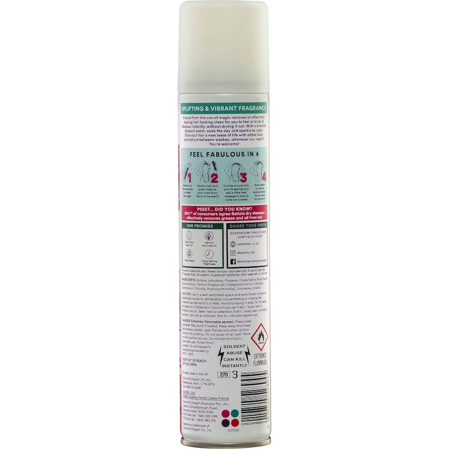 Batiste Dry Shampoo Eden 200mL