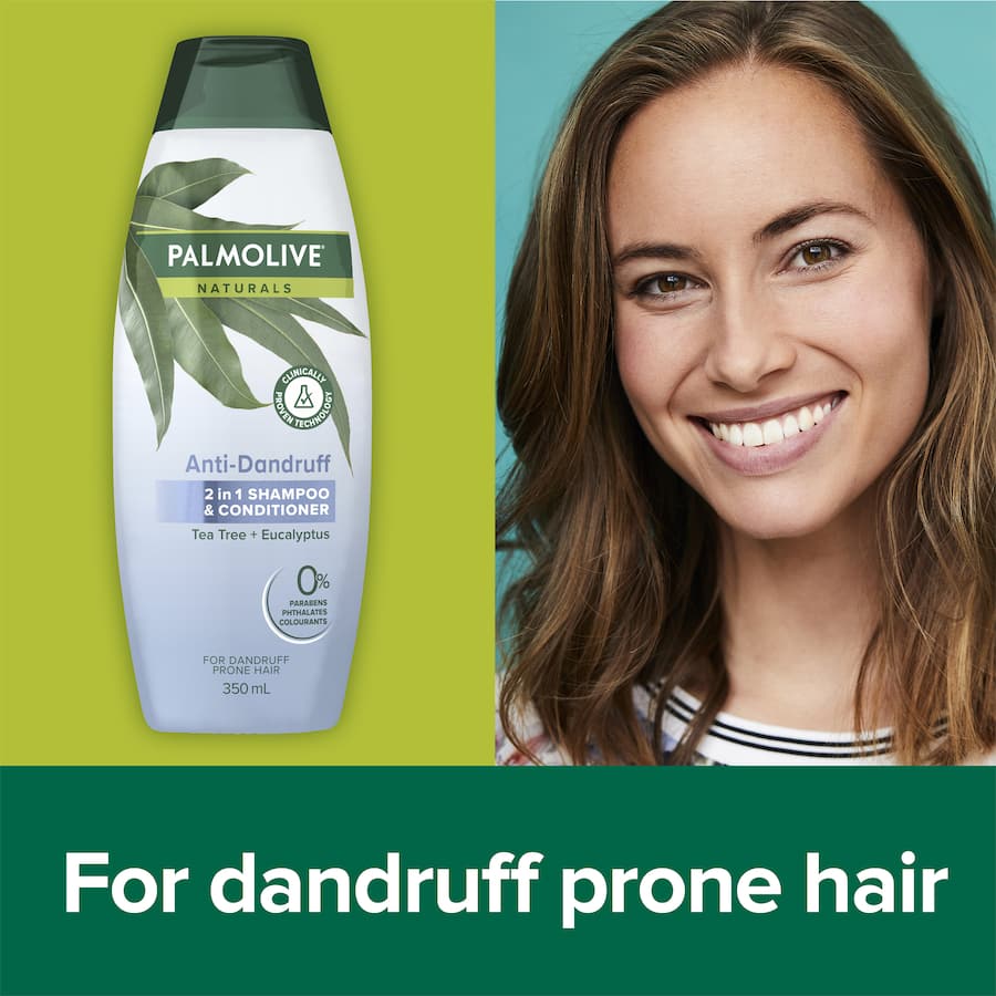 Palmolive Naturals Shampoo Anti Dandruff 350mL