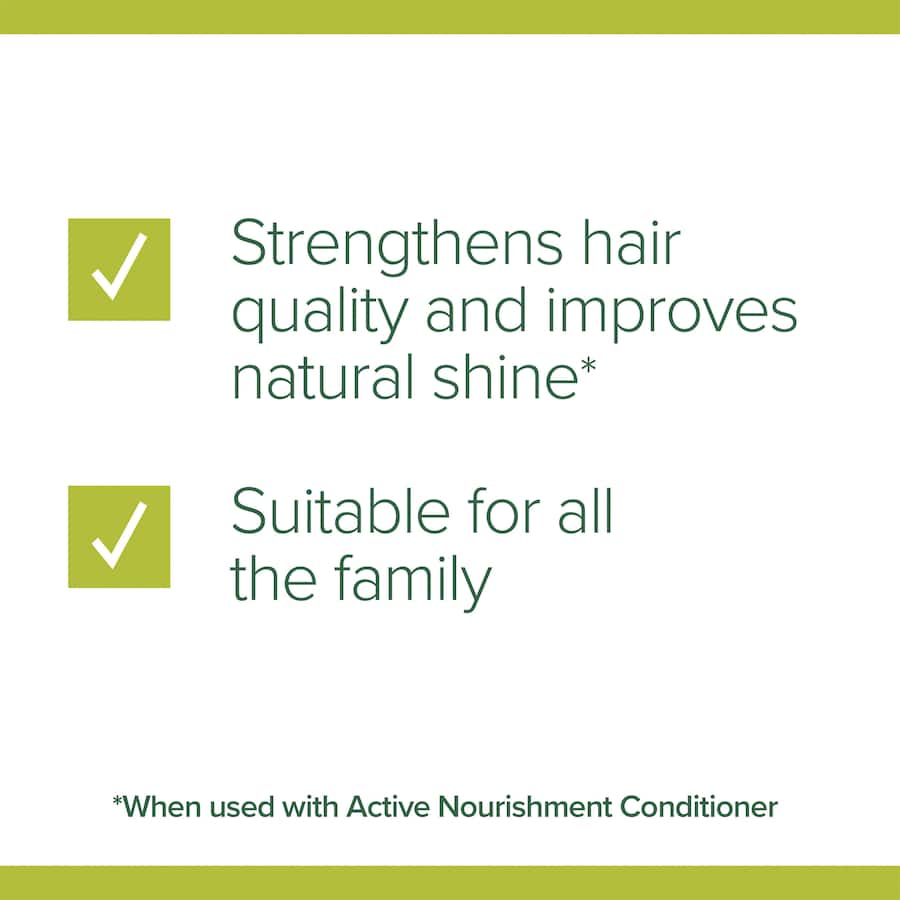 Palmolive Naturals Shampoo Active Nourishment Normal Hair 350mL