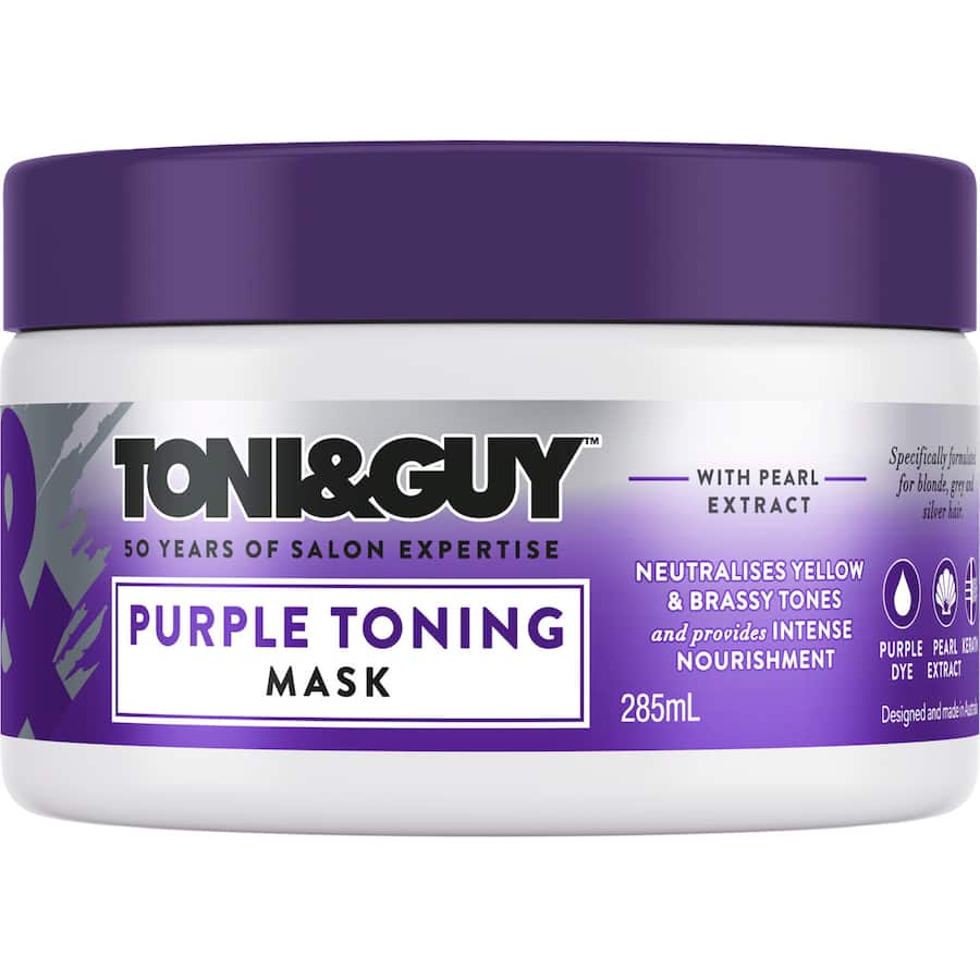 Toni & Guy Hair Mask Purple Toning 285mL