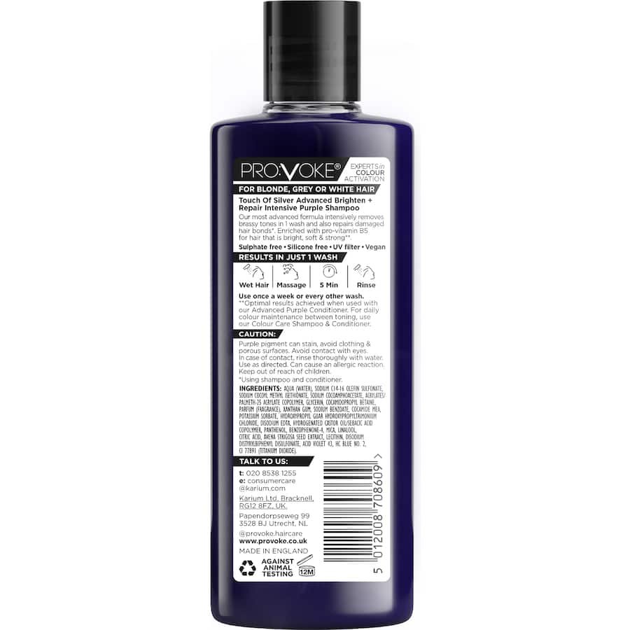 Touch Of Silver Shampoo Brightening 200mL