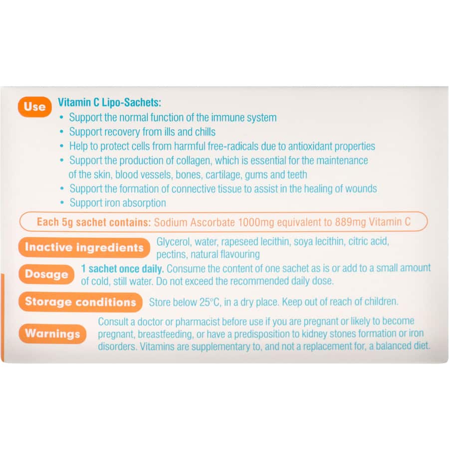 Lipo-sachet Vitamin C 14pack
