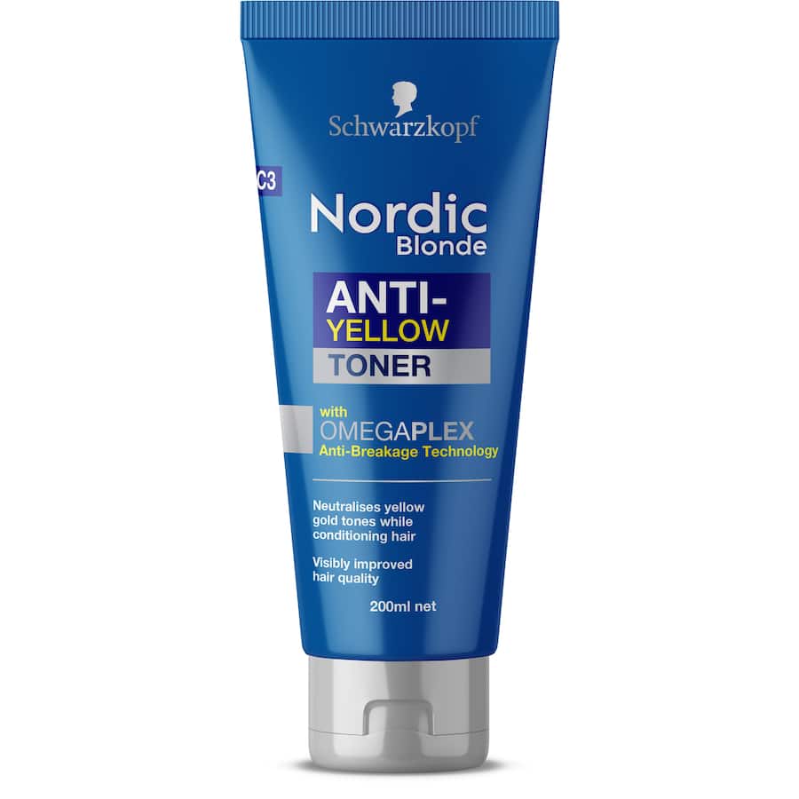 Nordic Blonde Hair Toner Anti-yellow Tube