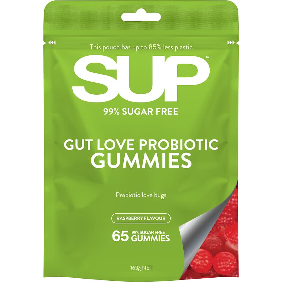 Sup Gut Love Probiotic Gummies 99% Sugar Free 65ea