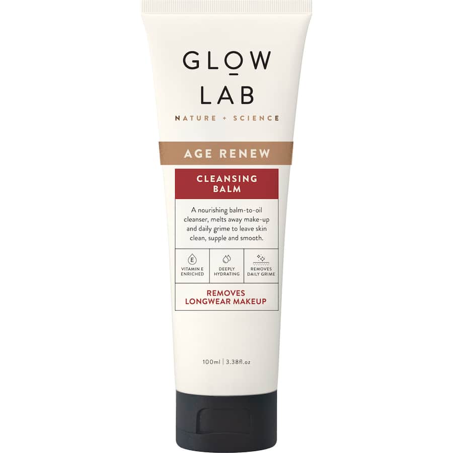 Glow Lab Age Renew Facial Cleanser Balm Tube 100mL