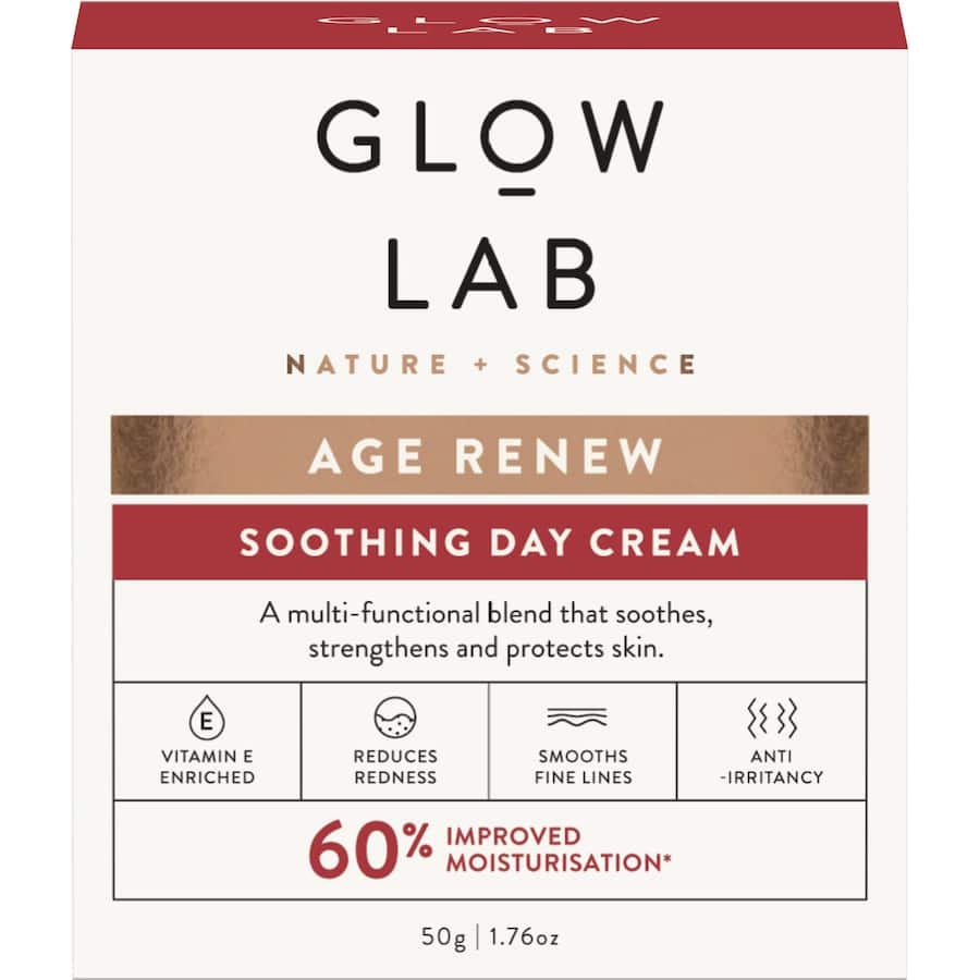 Glow Lab Age Renew Day Cream Soothing Pot 50g