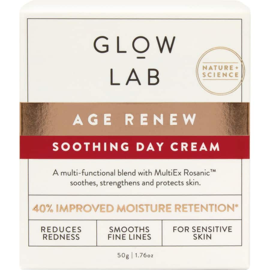 Glow Lab Age Renew Day Cream Soothing Pot 50g