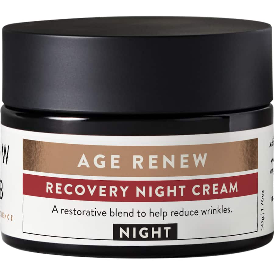 Glow Lab Age Renew Night Cream Recovery Pot 50g