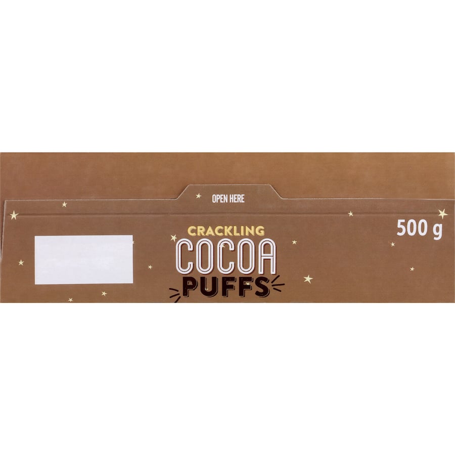 Woolworths Cereal Crackling Cocoa Puffs 500g