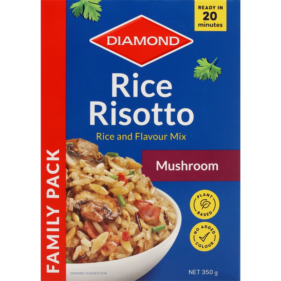 Diamond Rice Risotto Mushroom 350g