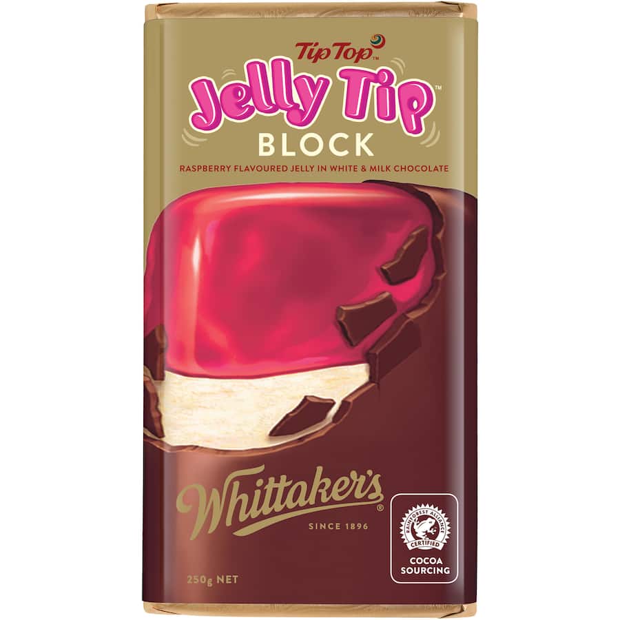 Whittakers Chocolate Jelly Tip Block 250g