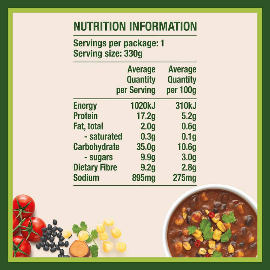 Wattie's Plant Proteinz Soup Mexican, Tomato & Beans Pouch 330g