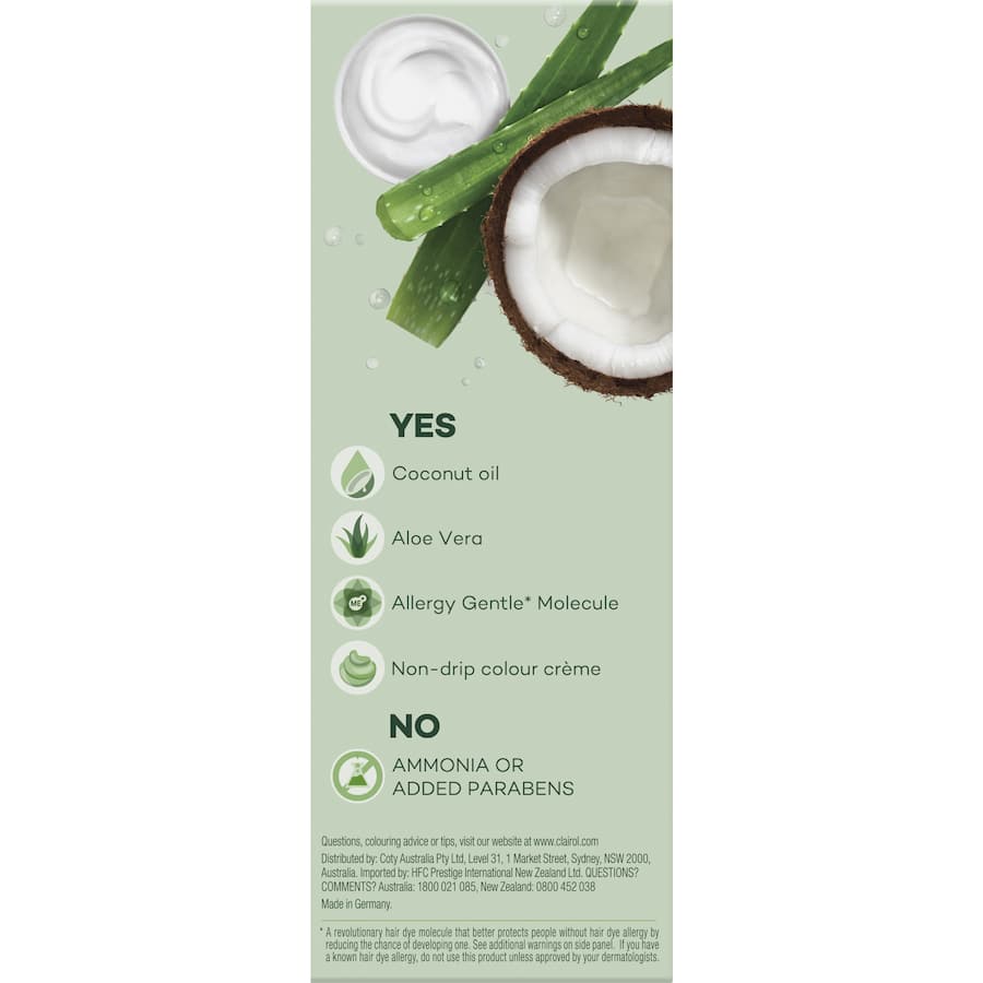 Clairol Natural Instincts Hair Colour 7 Dark Blonde 1pack