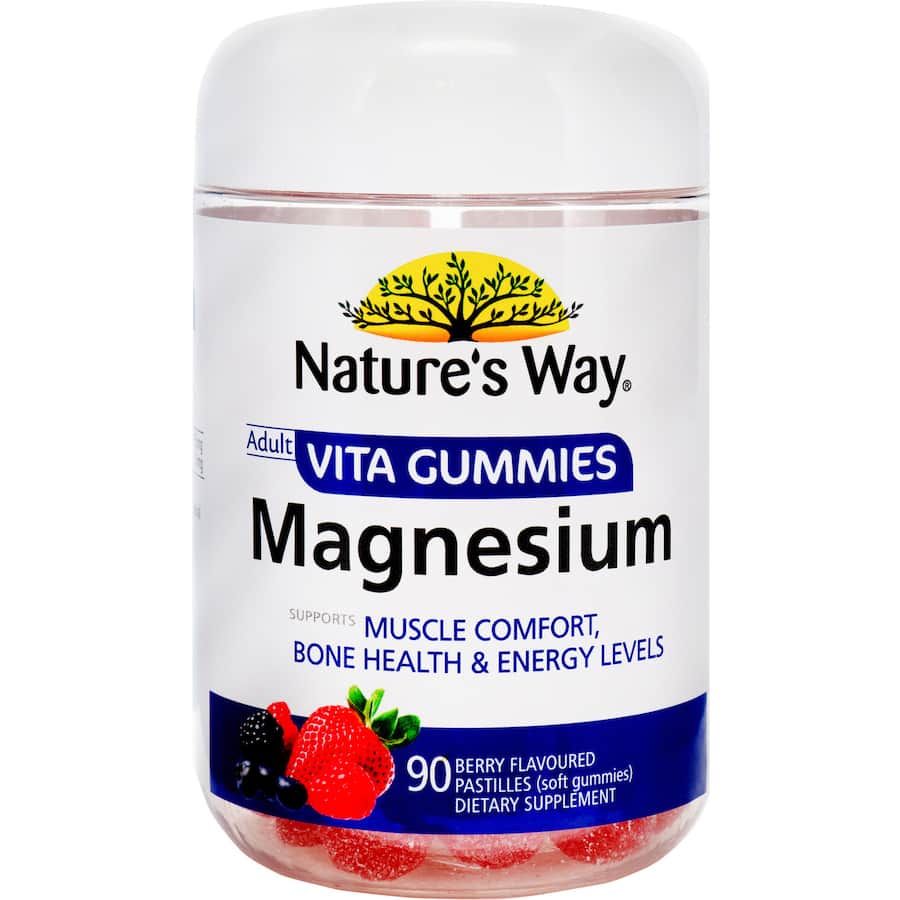 Natures Way Vita Gummies Magnesium 90ea