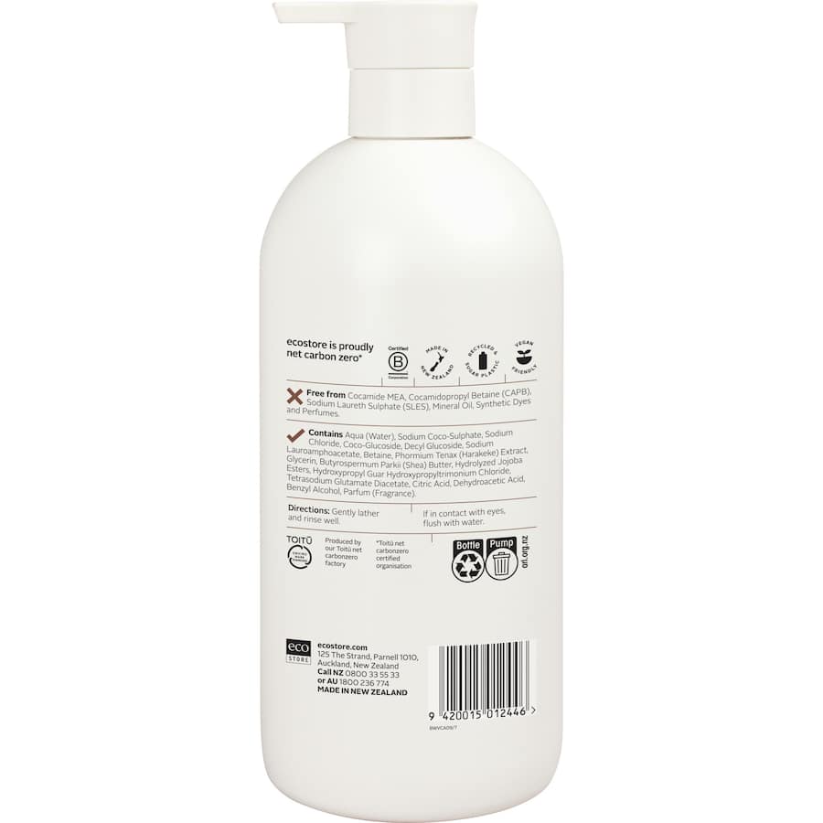 Ecostore Body Wash Vanilla & Coconut 900mL