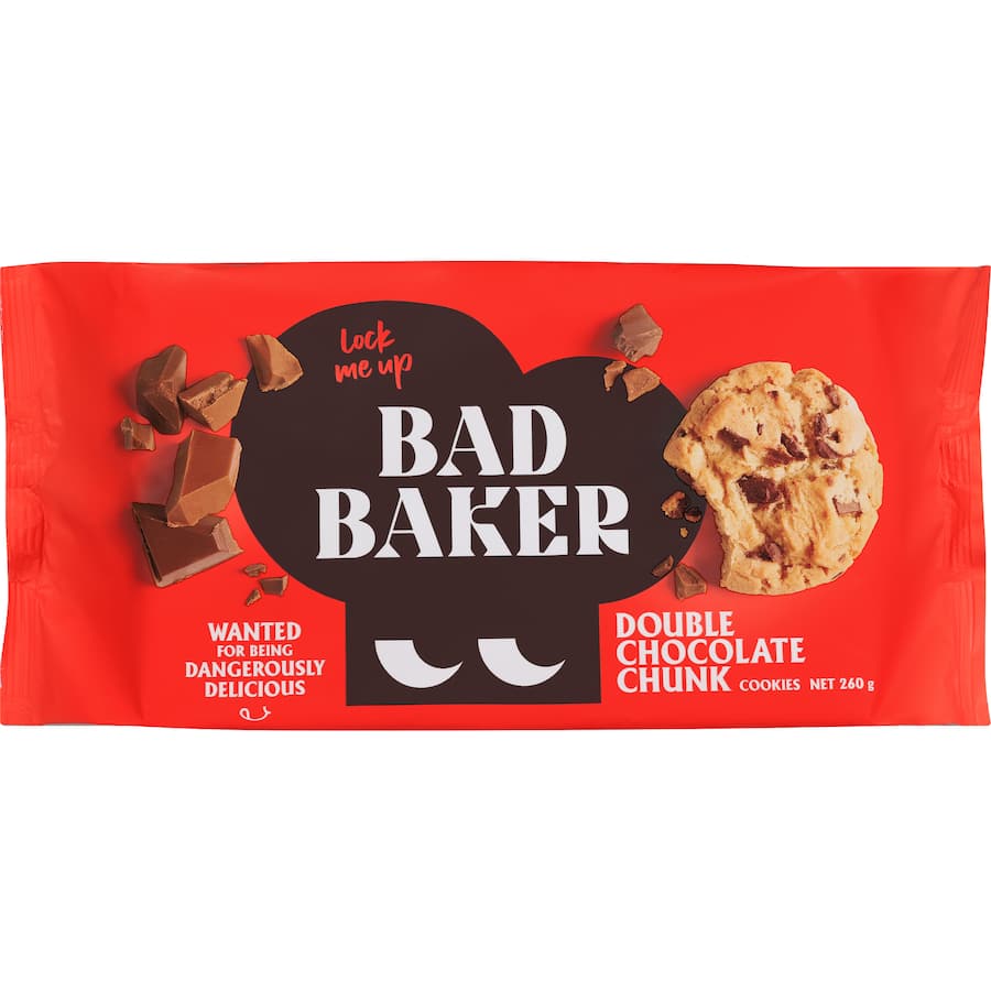 Bad Baker Cookies Chocolate Chunk 260g