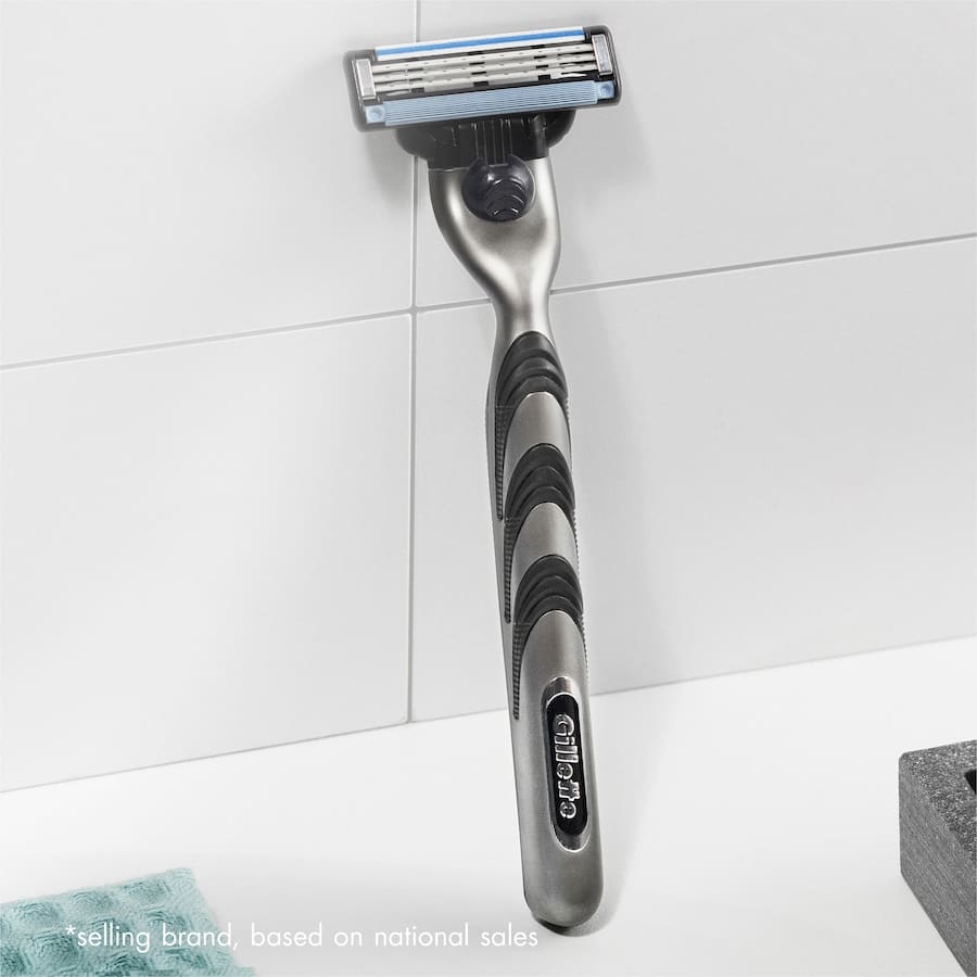 Gillette Mach3+ Razor & 2 Refills 1pack