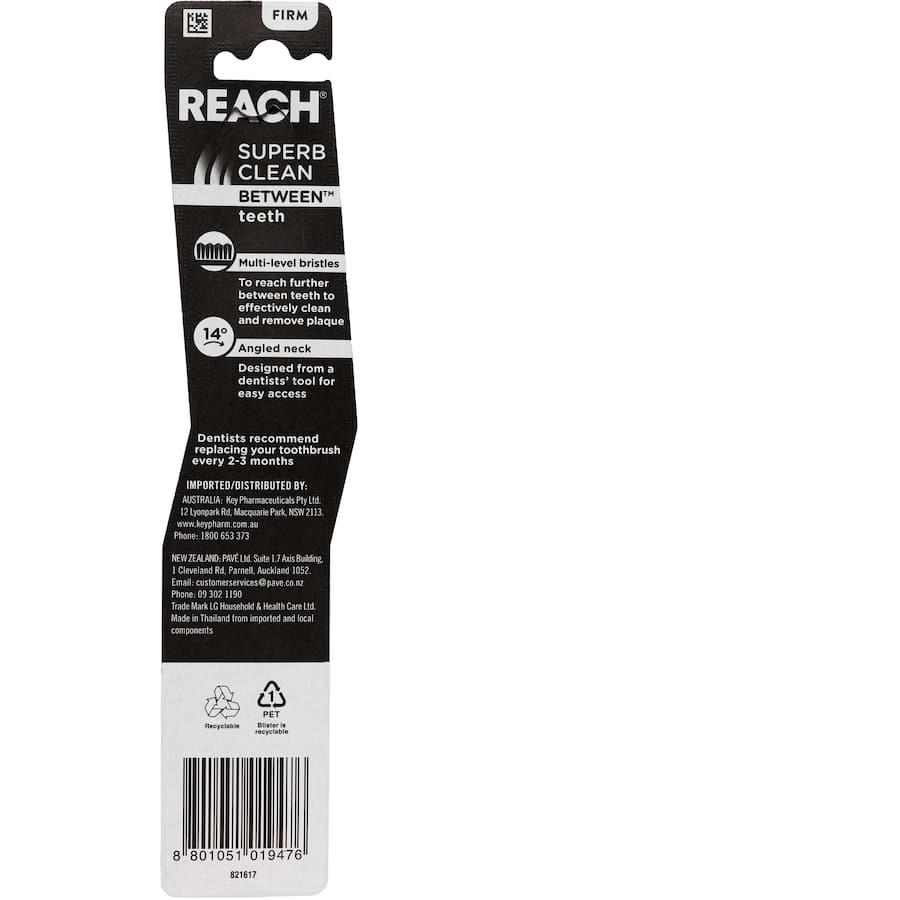 Reach Between Toothbrush Firm 1pack