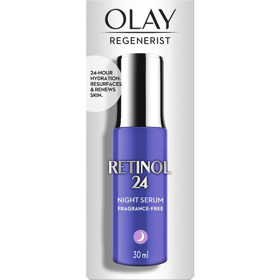 Olay Regenerist Retinol24 Night Face Serum Moisturiser  30mL