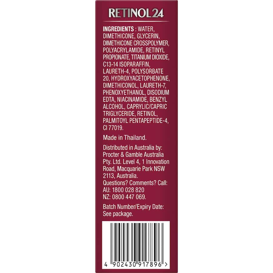 Olay Regenerist Retinol24 Night Face Serum Moisturiser  30mL