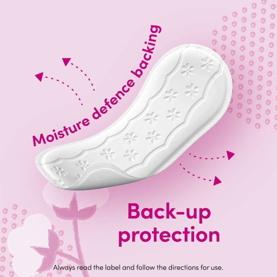 Carefree Panty Liners Regular 30pack