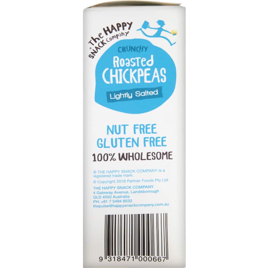 Happy Snack Bean Snacks Roasted Chic Peas 150g 6 x 25g pks