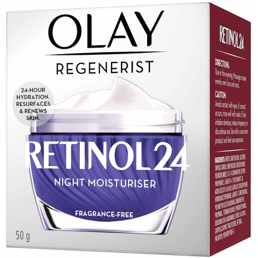 Olay Regenerist Retinol24 Night Face Cream Moisturiser  50g