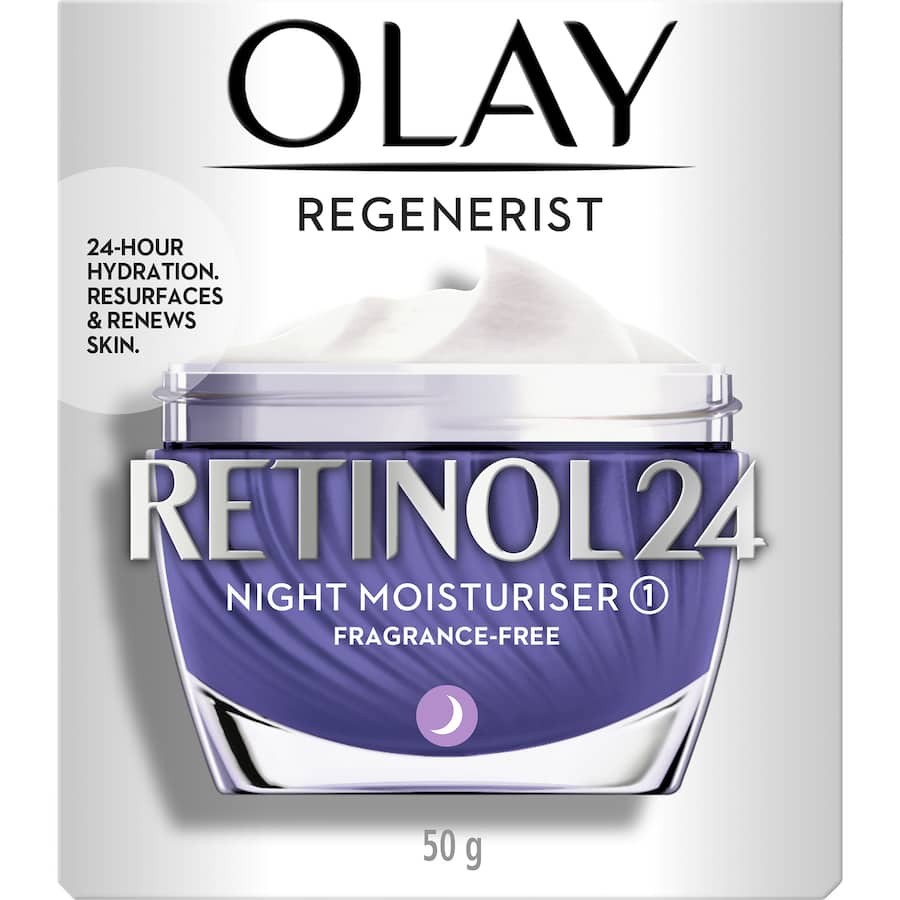 Olay Regenerist Retinol24 Night Face Cream Moisturiser  50g