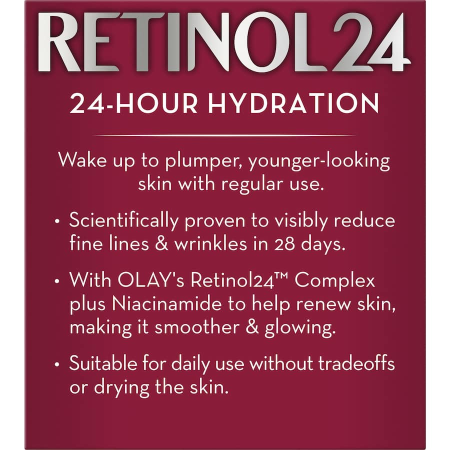 Olay Regenerist Retinol24 Night Face Cream Moisturiser  50g