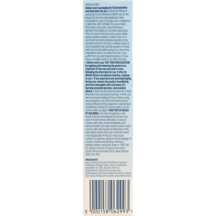 Veet Pure Hair Removal Cream Legs & Body Sensitive 100mL