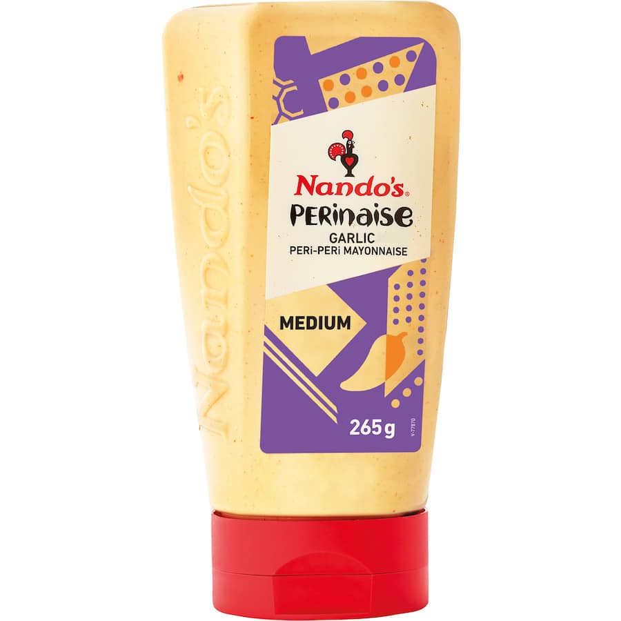 Nandos Perinaise Peri-peri Garlic Mayo Squeeze bottle 265g