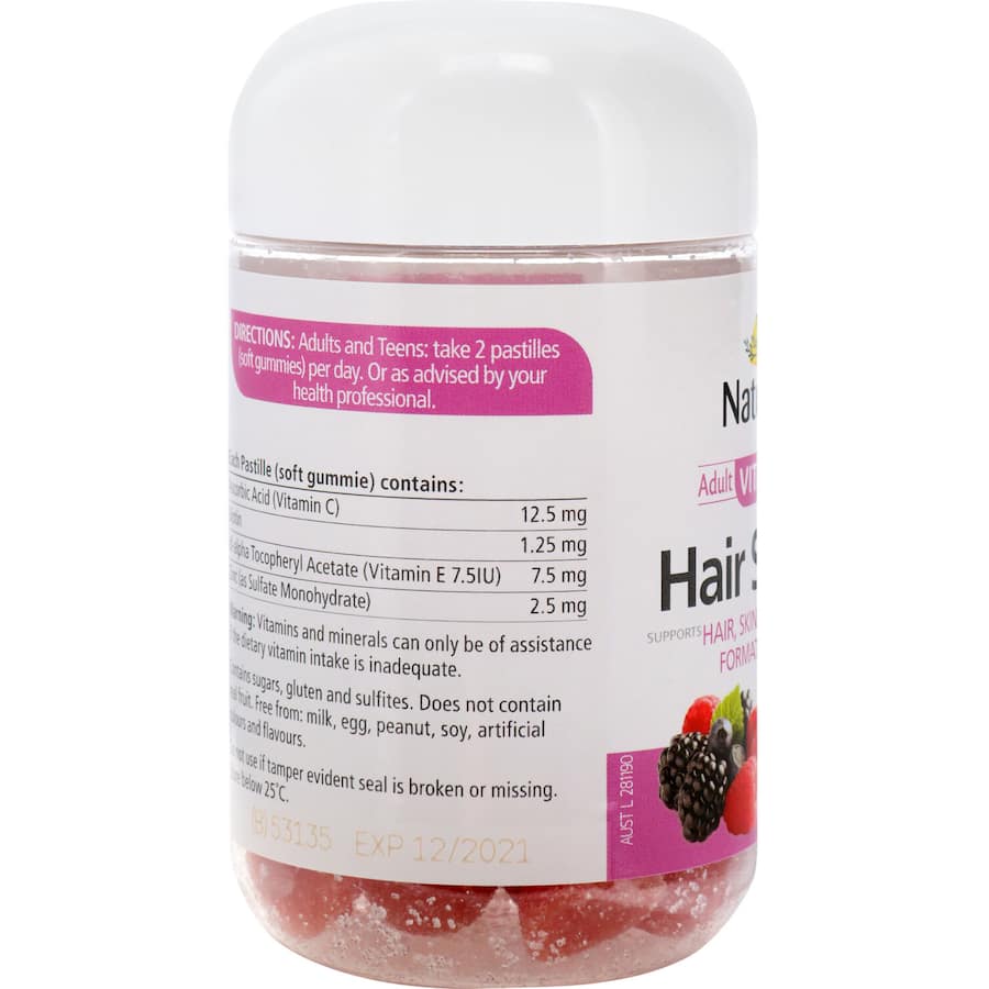 Nature's Way Adult Vita Gummies Hair, Skin & Nails 60ea
