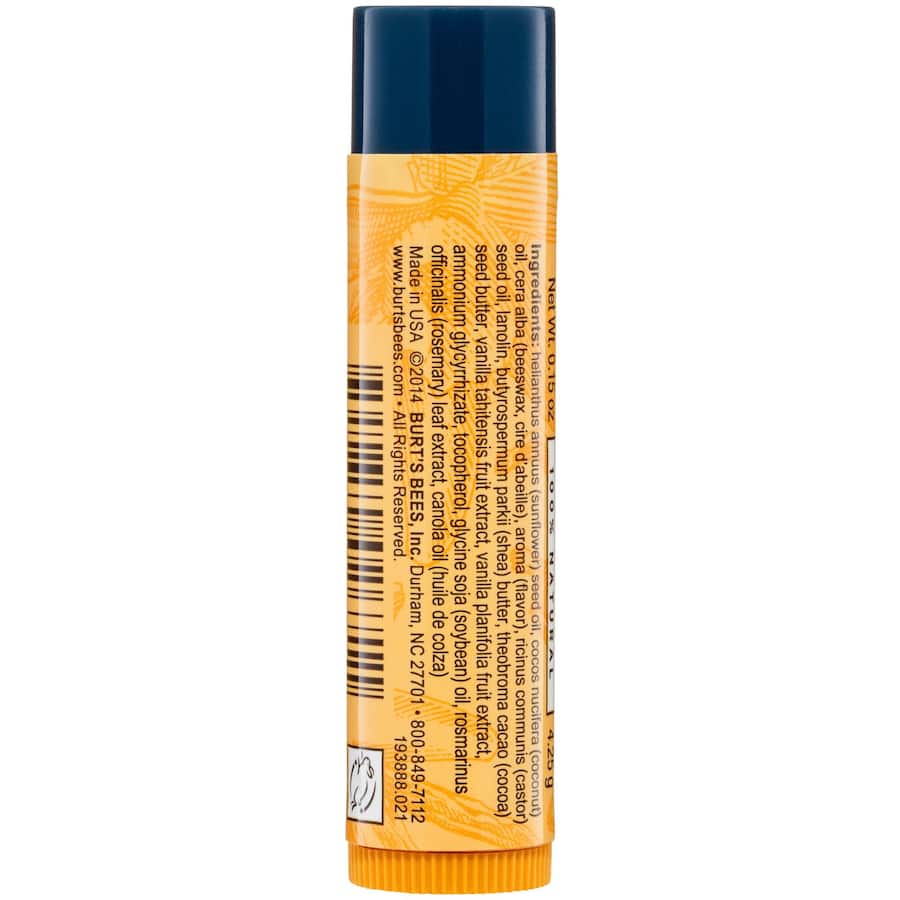 Burts Bees Lip Balm Vanilla Bean 4.25g