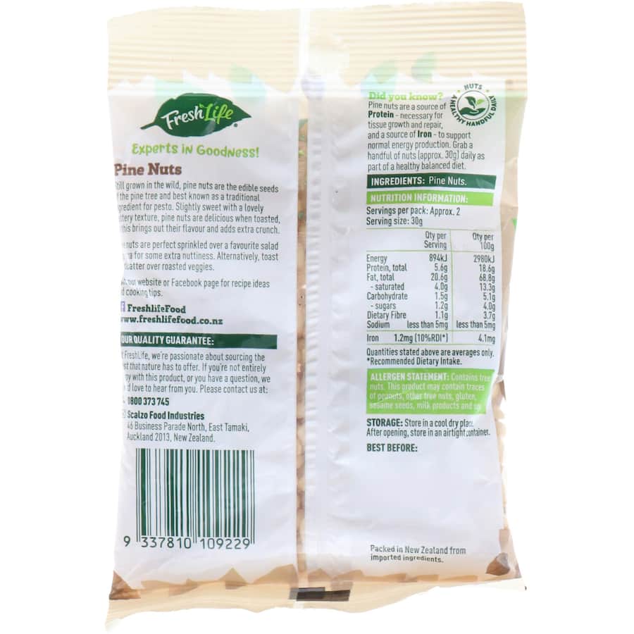 Freshlife Pine Nuts 70g