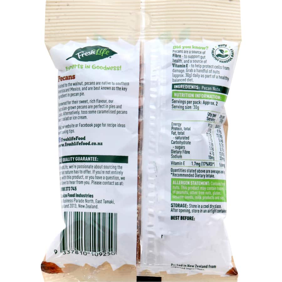 Freshlife Pecans 70g