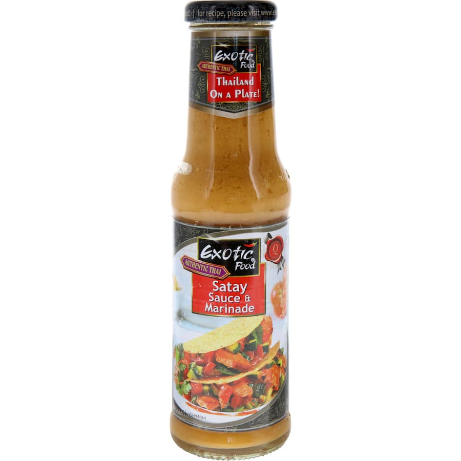 Exotic Food Satay Sauce Marinade Bottle 250mL