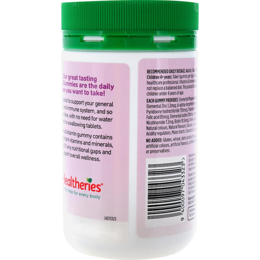 Healtheries Multi-vitamins Adult Gummies Berry Flavour 90pack