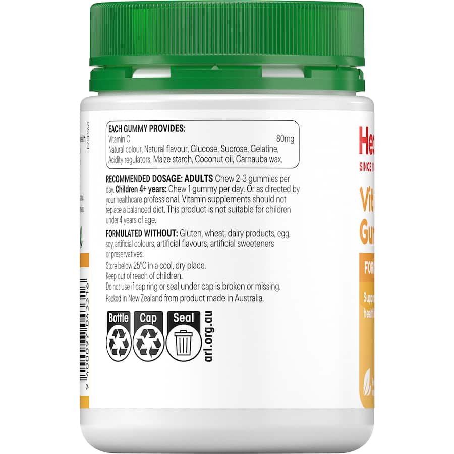 Healtheries Vitamin C Tropical Gummies For Adults 90pack