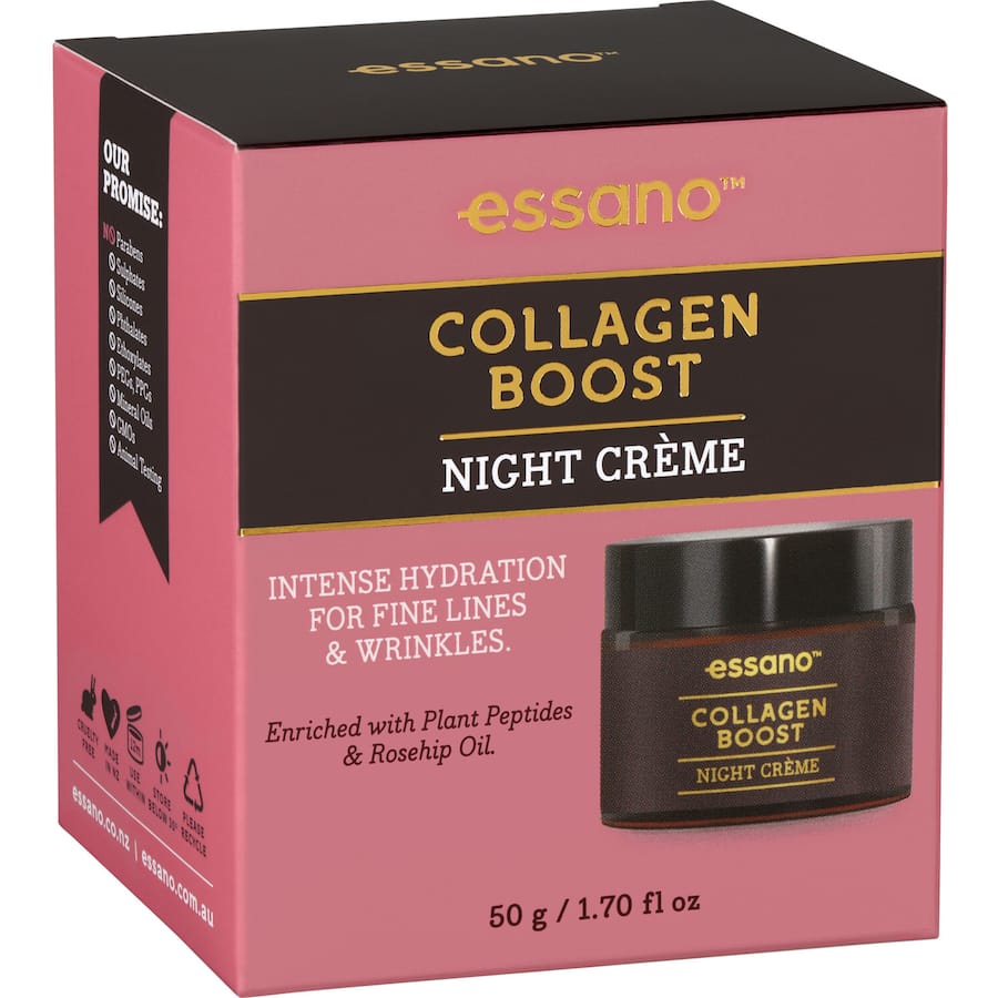 Essano Night Cream Collagen Boost 50g