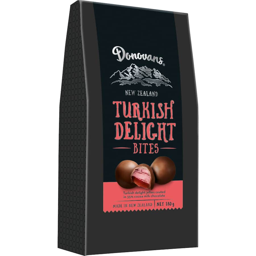 Donovans Chocolate Box Turkish Delight Bites 180g