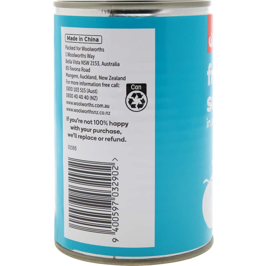 Essentials Fruit Salad In Syrup Can 415g