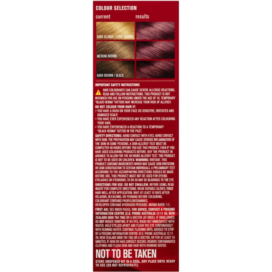 Revlon Hair Colour 48 Burgundy 1ea