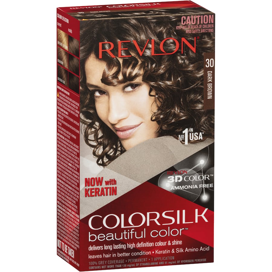 Revlon Hair Colour 30 Dark Brown 1ea