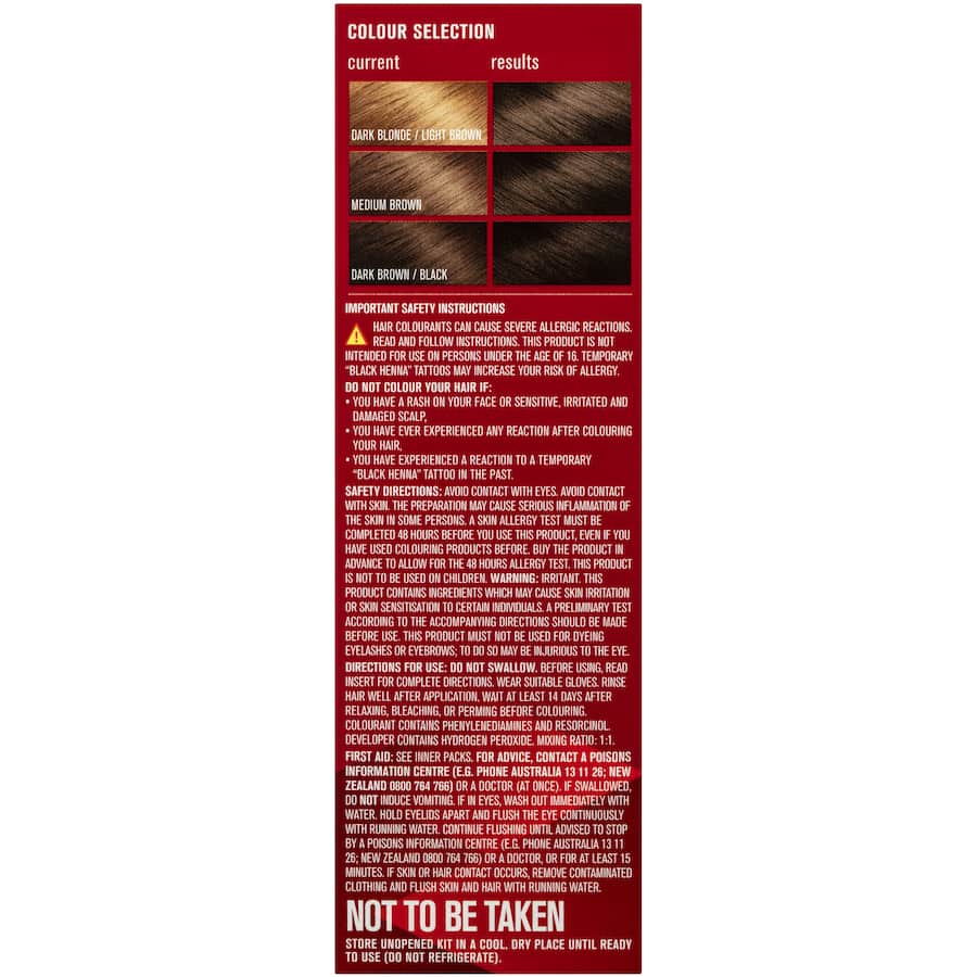 Revlon Hair Colour 30 Dark Brown 1ea