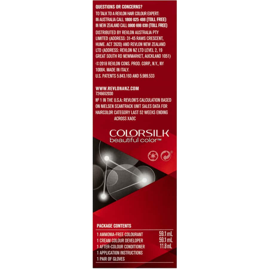 Revlon Hair Colour 30 Dark Brown 1ea