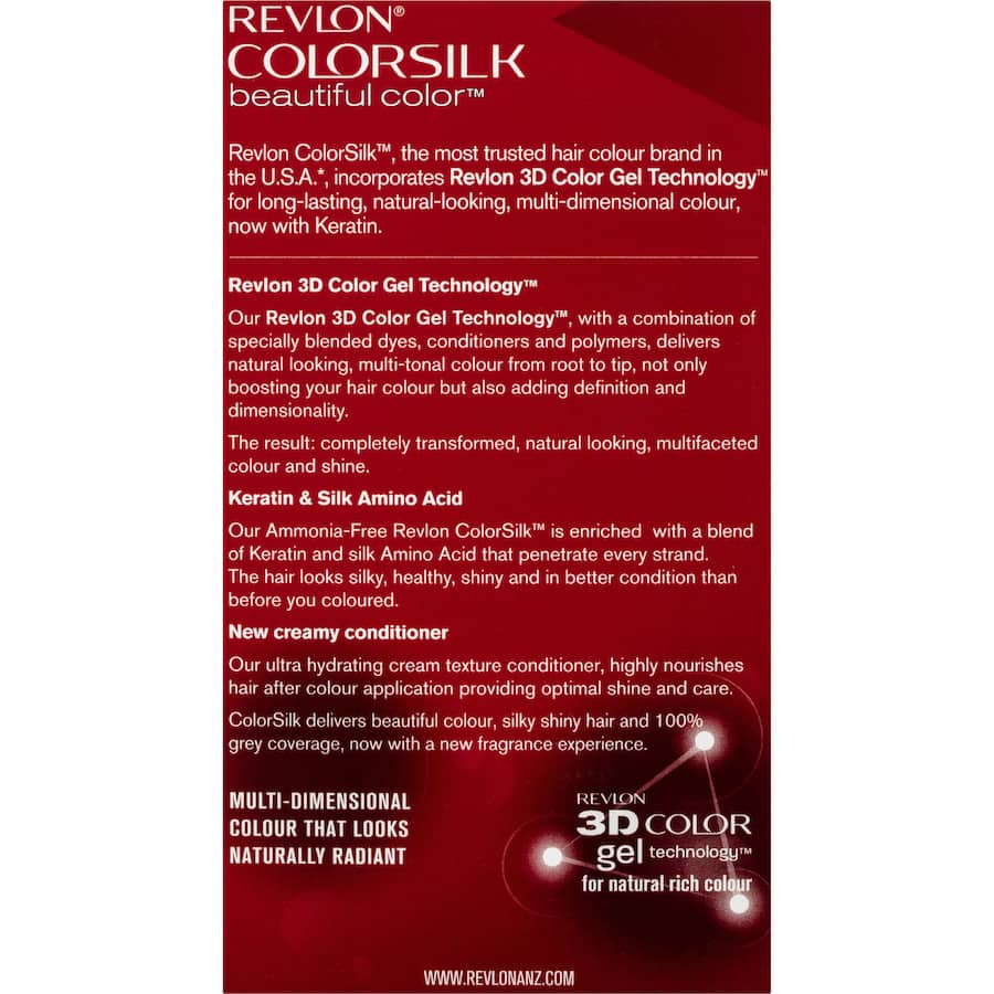 Revlon Hair Colour 20 Black Brown 1ea